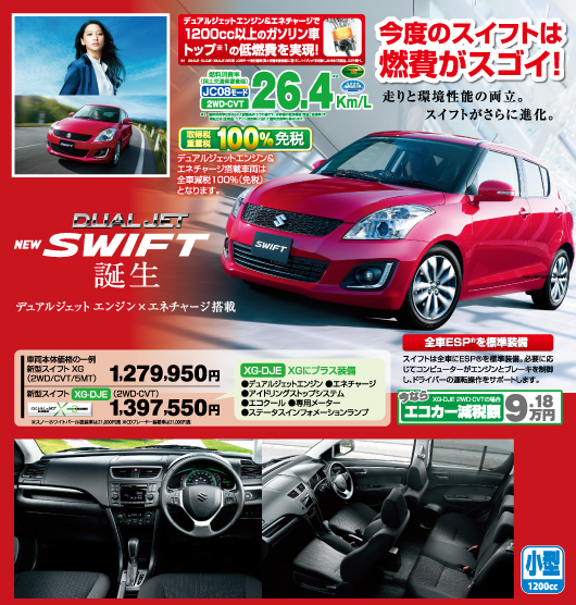 新型スペーシアカスタム GS 141万2250円（今ならエコカー減税額 4.93万円）